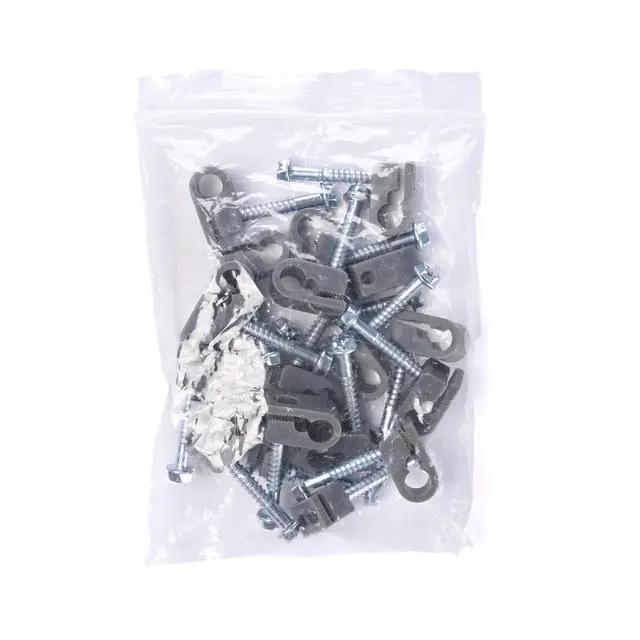 Alt view image 5 of 6 - Starlink Cable Routing Kit Screws+ Clamps for Starlink Series Wire Clip 20 Packs