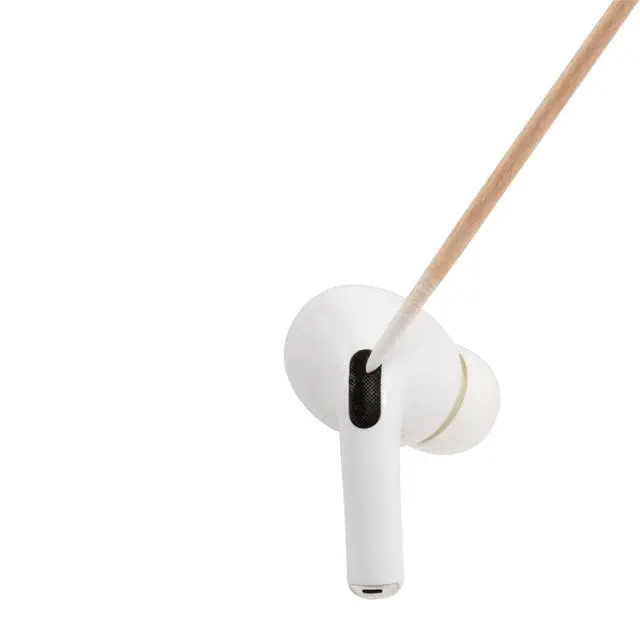 Alt view image 4 of 7 - CleanDr Earbud Cleaning Kit | 32-piece kit removes earwax and debris, brushes wipes picks solution, safe cleaning for AirPods earbuds charging cases
