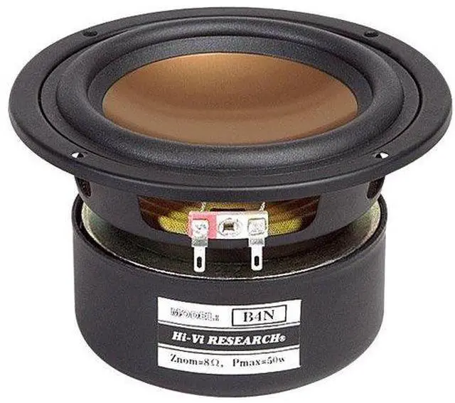 Main image of B4N 4" Aluminum Round Frame Midbass