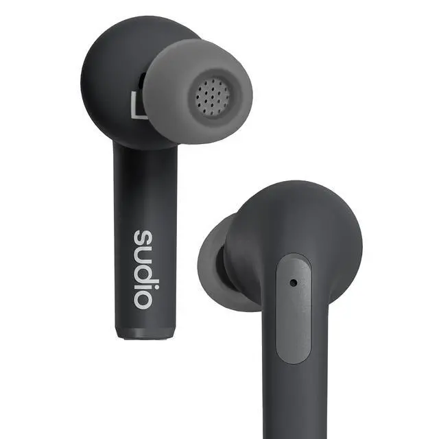 Alt view image 4 of 5 - N2 Pro True Wireless Bluetooth in-Ear Earbuds with ANC - Multipoint Connection, IPX4 Water Resistant, USB-C and Wireless Charging, Microphone, 30h Play Time with Charging Case (Black)