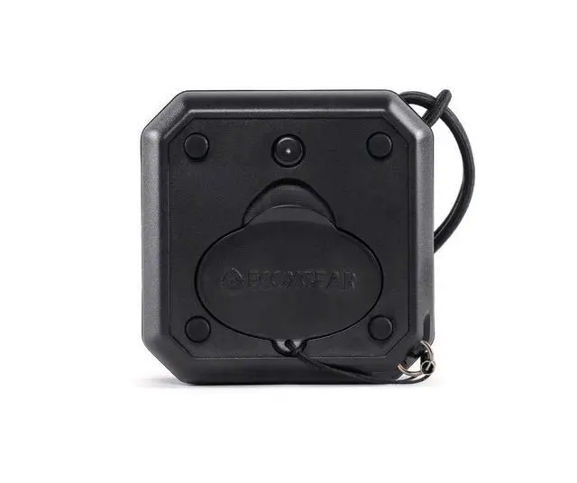 Alt view image 2 of 7 - EcoPebble Lite GDI-EXPLT501 Rugged Waterproof Floating Portable Bluetooth Wireless 5-Watt Mini Smart Speaker (Black)