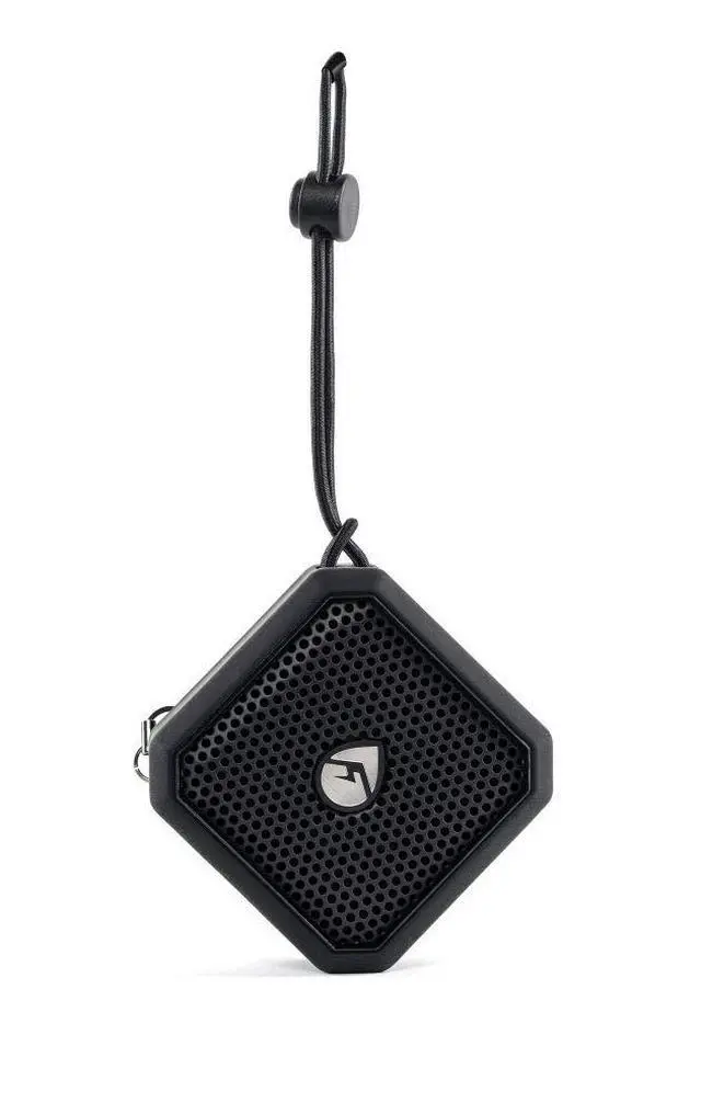 Alt view image 7 of 7 - EcoPebble Lite GDI-EXPLT501 Rugged Waterproof Floating Portable Bluetooth Wireless 5-Watt Mini Smart Speaker (Black)