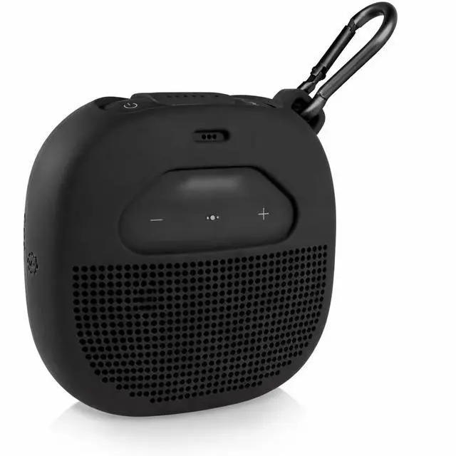 Alt view image 2 of 4 - Silicone Cover Sleeve for SoundLink Micro Portable Outdoor Speaker, Customized Design Skin Giving All 6 Directions Protection, Best Matching in Shape and Color(Black)