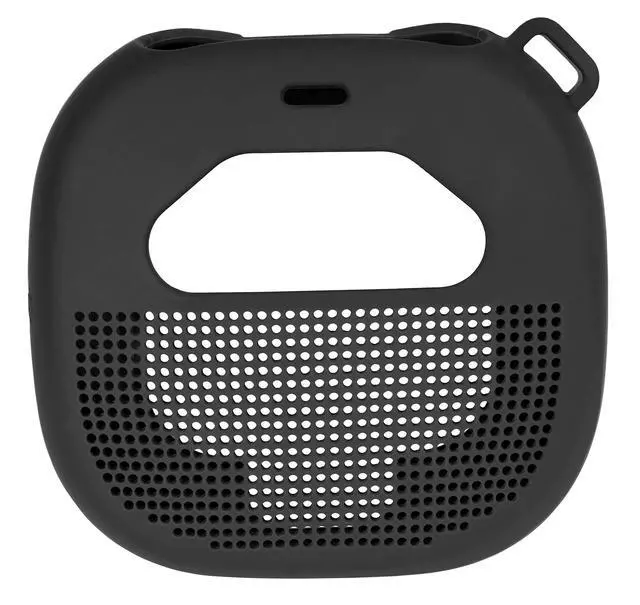 Alt view image 3 of 4 - Silicone Cover Sleeve for SoundLink Micro Portable Outdoor Speaker, Customized Design Skin Giving All 6 Directions Protection, Best Matching in Shape and Color(Black)