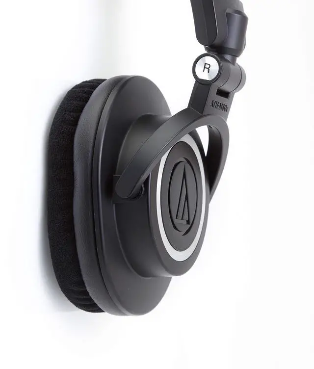 Alt view image 4 of 7 - Earpads for Audio Technica ATH-M50X Headphones (Velour)