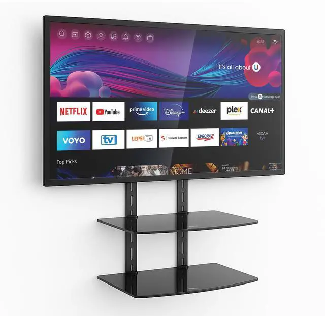 Alt view image 3 of 7 - MI-8402 LCD, LED, Plasma TV Wall Mount Bracket