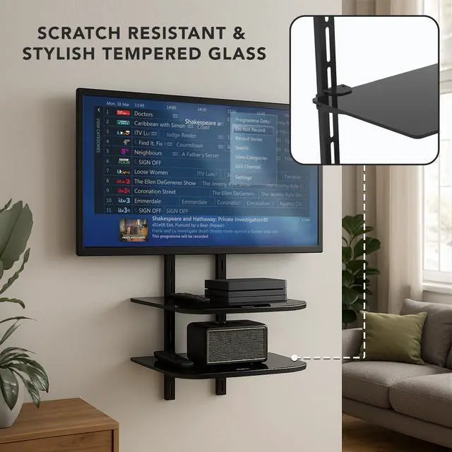 Alt view image 7 of 7 - MI-8402 LCD, LED, Plasma TV Wall Mount Bracket