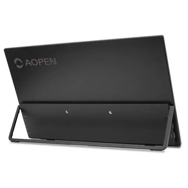 Alt view image 6 of 7 - AOPEN 16PM1Q 15.6in Full HD IPS Portable Monitor USB-C HDMI | 60Hz refresh rate, 6ms response time, ultra-slim design, built-in stand, lightweight and portable construction