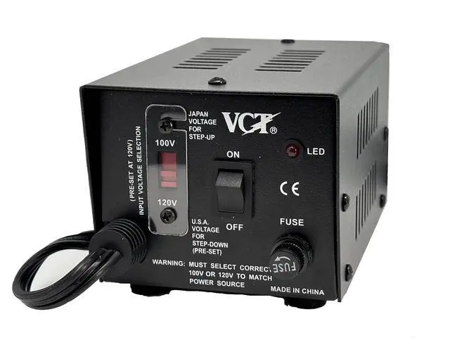 Alt view image 2 of 6 - VT-500J - Japanese Step Up/Down Voltage Transformer Converts Japan 100 Volts To 110V OR Vice Versa - 500 Watt