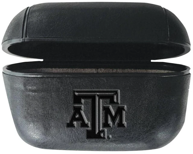 Alt view image 6 of 6 - AirPods Case, Texas A&M University AirPods/White (TPU)