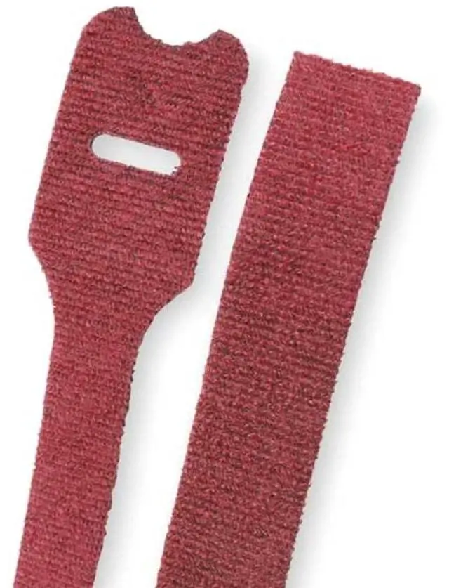 Main image of Cable Tie, 18 in L, 3/4 in W, 5 in Max Bundle Dia., Black, Nylon, 50 lb Strength, 10 PK - 1 Each
