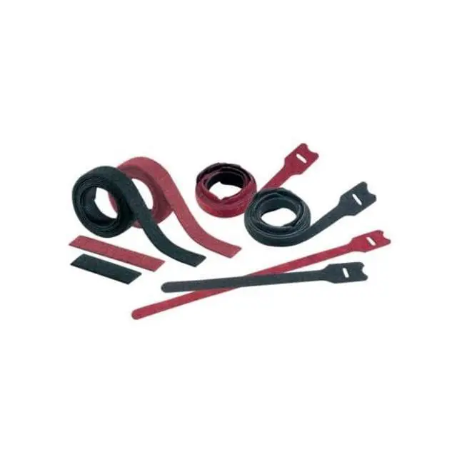 Alt view image 2 of 2 - Cable Tie, 18 in L, 3/4 in W, 5 in Max Bundle Dia., Black, Nylon, 50 lb Strength, 10 PK - 1 Each