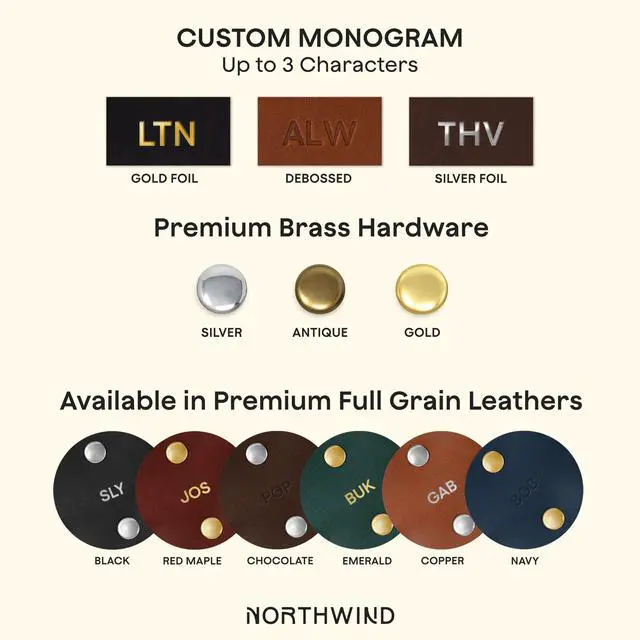 Alt view image 2 of 7 - Personalized Full Grain Leather Cord Organizer Set of 3 | Custom Cable Managing Strap, Monogrammed Cable Holder and Organizer for Cords, Chargers & Earbuds