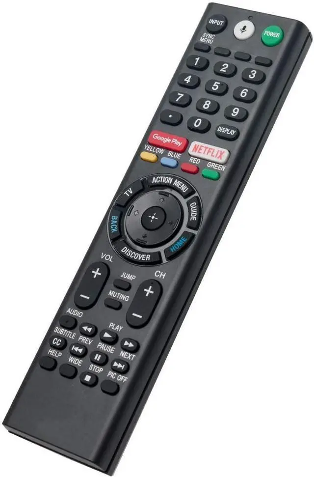 Main image of RMF-TX200U Voice Replacement Remote for Sony TV XBR-65X800d XBR-65X850D XBR-55X850D XBR-43X800D XBR-49X900E XBR-55X900E XBR-65X900E XBR-75X850D