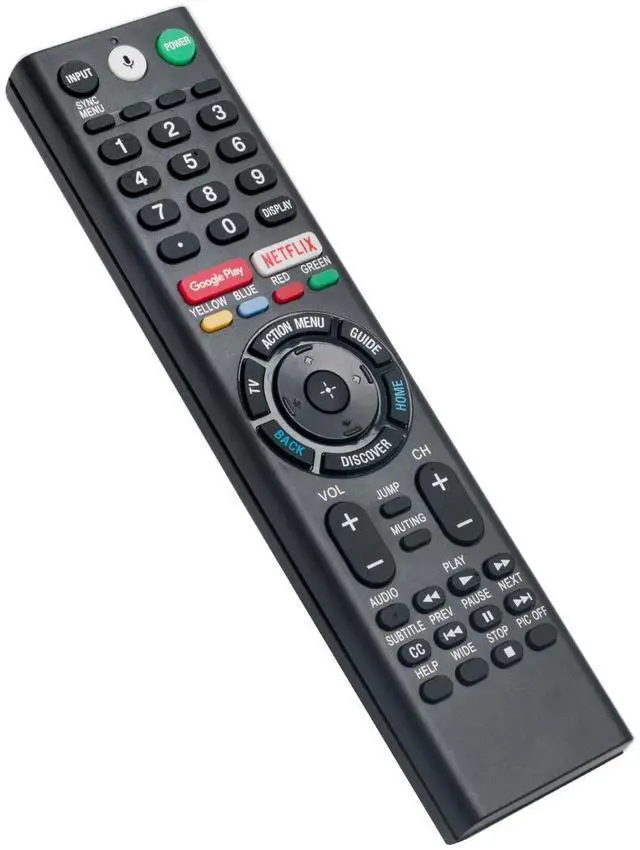 Alt view image 3 of 3 - RMF-TX200U Voice Replacement Remote for Sony TV XBR-65X800d XBR-65X850D XBR-55X850D XBR-43X800D XBR-49X900E XBR-55X900E XBR-65X900E XBR-75X850D