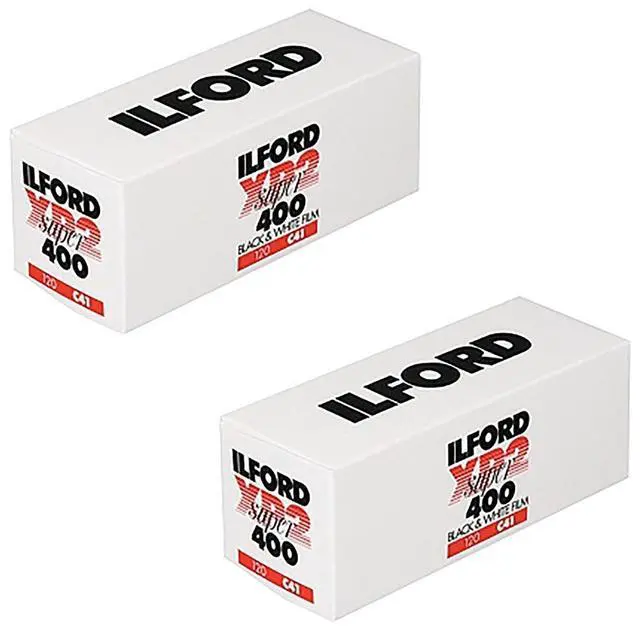 Main image of 2 X XP2 Super, Black and White Print Film, 120 (6 cm), ISO 400 (1839649)