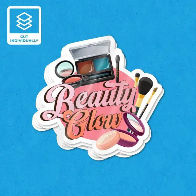 Alt view image 3 of 6 - Custom Laminated Stickers, Waterproof Business Logo (Die-Cut) | Dishwasher safe stickers, Custom vinyl stickers waterproof, Anti scratch, Tumbler stickers waterproof
