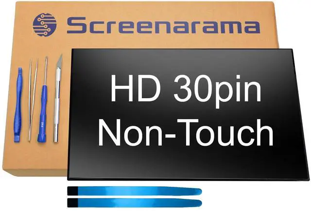 Main image of Screen Replacement for Dell Precision 3560 3561 P104F P104F001 | 30pin Non-Touch HD 1366x768 Matte LCD LED Display with Tools and Tape