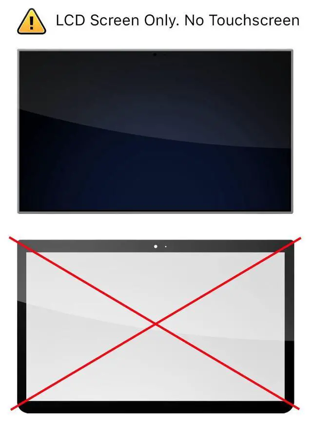Alt view image 6 of 6 - Screen Replacement for Dell Precision 3560 3561 P104F P104F001 | 30pin Non-Touch HD 1366x768 Matte LCD LED Display with Tools and Tape