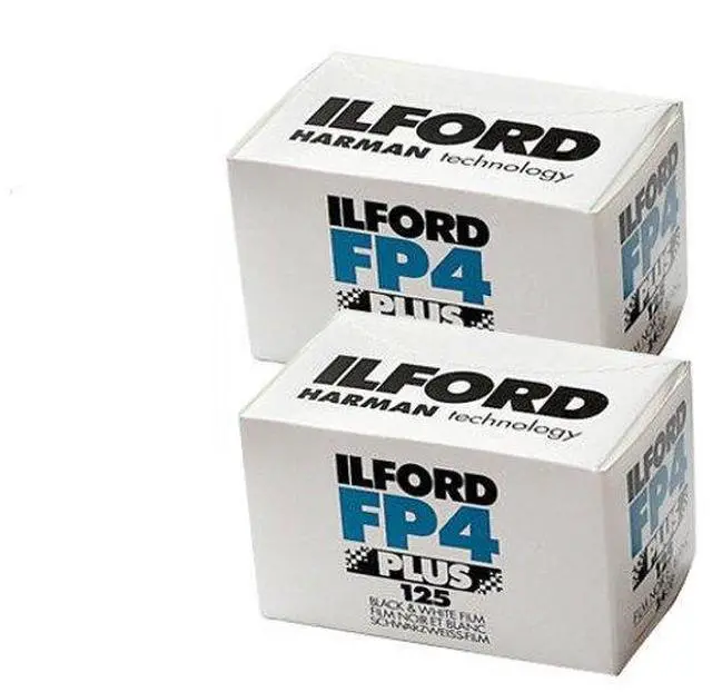 Main image of Two Pack of FP4 Plus 35mm Black & White Negative Film 36 Exp