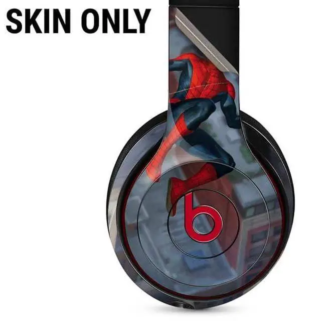 Alt view image 2 of 3 - Decal Audio Skin Compatible with Beats Solo 3 Wireless - Officially Licensed Marvel Spiderman Spidey Sense Design
