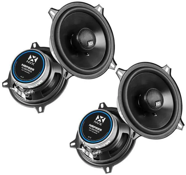 Main image of Complete Speaker Upgrade Replacement Kit for Hyundai Accent 2000-2005 | 2 Pairs of 5.25" 4-speaker upgrade kit for 2000-2005 Hyundai Accent with clear highs, strong midbass, and easy installation