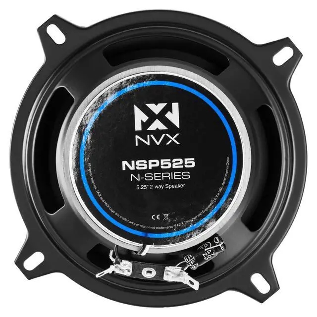 Alt view image 6 of 7 - Complete Speaker Upgrade Replacement Kit for Hyundai Accent 2000-2005 | 2 Pairs of 5.25" 4-speaker upgrade kit for 2000-2005 Hyundai Accent with clear highs, strong midbass, and easy installation