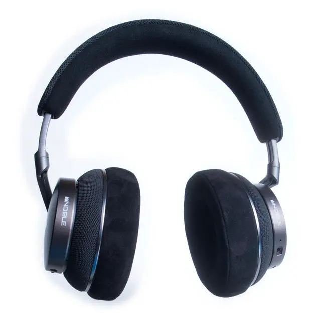 Alt view image 3 of 7 - Suede Earpads for Noble Fokus Apollo | Premium Memory Foam Replacement Pads | Breathable, Sweat-Reducing, Soft Suede Cushions for Enhanced Comfort and Isolation