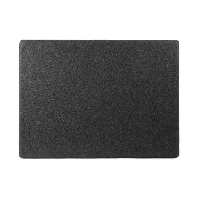 Alt view image 7 of 7 - QPower 10 Inch Single Horn Ported Subwoofer Box Enclosure, 5/8" MDF Car Audio Speaker Box, 1.2 Cubic Feet Vented Design, Black Carpet Finish