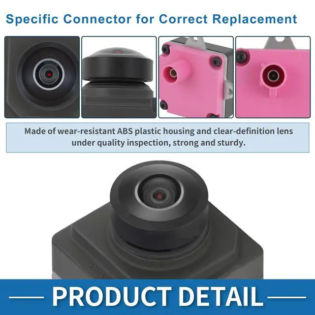 Alt view image 4 of 7 - 4672585AA Rear View Camera for Jeep Wrangler JL 2018-2021 | for Jeep Gladiator 2018-2021, Park assist backup reverse camera, OE Cam 4672585AA 4672585AB 04672585AA