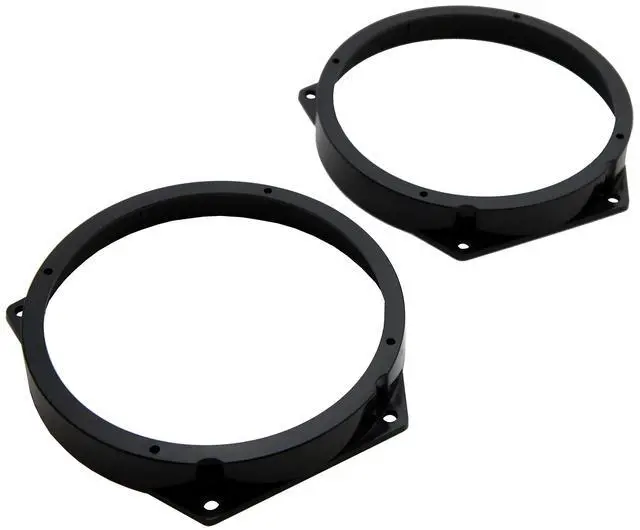 Alt view image 3 of 4 - Fits Mini Cooper 2002-2006 6.5" Front Speakers with Adapter | 300W pair, factory replacement, crisp highs, warm midrange, 6.5 inch size, 2004 door panels, car stereo