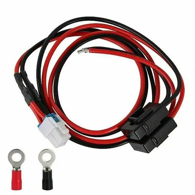 Main image of DC Power Cable 12AWG for Kenwood TS-590S for Yaesu: FT-2000, FT-950, FT-450 FTDX-1200, FTDX-3000, FTDX-101 for ICOM FT-891 IC-7100 IC-7300 IC-9700 IC-7610 4PIN