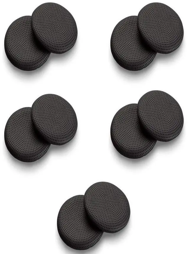 Main image of Comfort Ear Pads for Plantronics Blackwire 5210, 5220 Headsets, Makes Using Your Headphones Fun Again, Replacement Set of 10 Units
