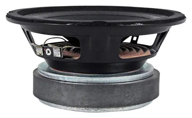 Alt view image 3 of 6 - RM64PRO 6.5" 4 Ohm Mid-Bass Midrange Car Speaker, 103dB, 2-Pack | 200W Peak / 100W RMS, CEA Compliant, Open Basket, 90oz Magnet, 1.5" CCAR Voice Coil, Accordion Surround, 3.07" Depth, Kevlar