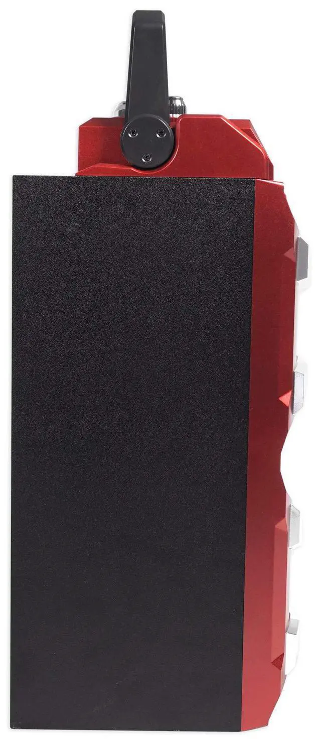 Alt view image 5 of 7 - X-Tower Bluetooth Speaker, 50W Peak Power, Dual 4" Speakers, Mic Input & Echo, LED Display, TF Card & USB Playback, Perfect for Karaoke & Parties