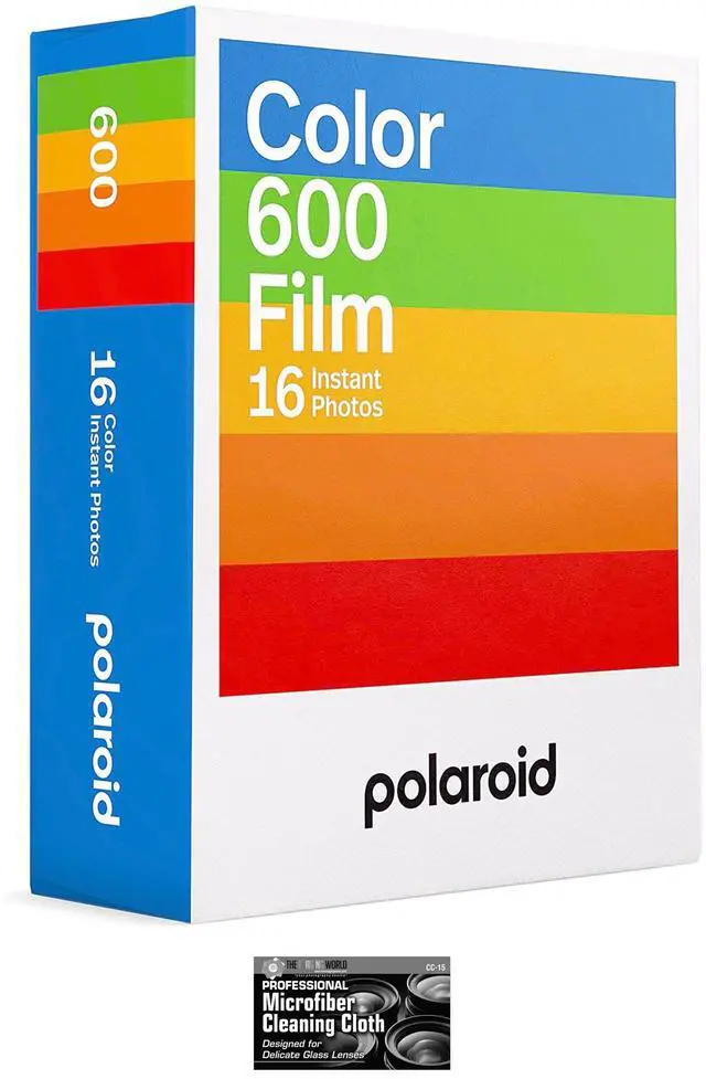 Main image of Polaroid Instant Color Film Double Pack for Polaroid 600 and i-Type Now, Lab and OneStep Cameras