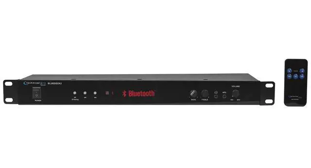 Alt view image 2 of 6 - BLUEDECK2 Rack Mountable DJ/Pro Audio Bluetooth Receiver