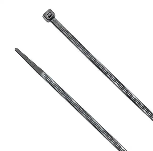 Main image of 11-inch Multi-Purpose Zip Tie, 75-lb Tensile Strength, UL 21S Listed (1000, Black)