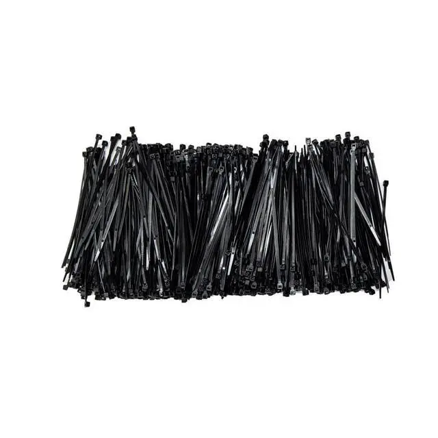 Alt view image 7 of 7 - 8-Inch Black Nylon Multi-Purpose Zip Ties - 75-lb Tensile Strength Cord Management - UL 21S Listed Tie Wraps - UV Resistant, Indoor & Outdoor Multi-Purpose (1000-Pack)