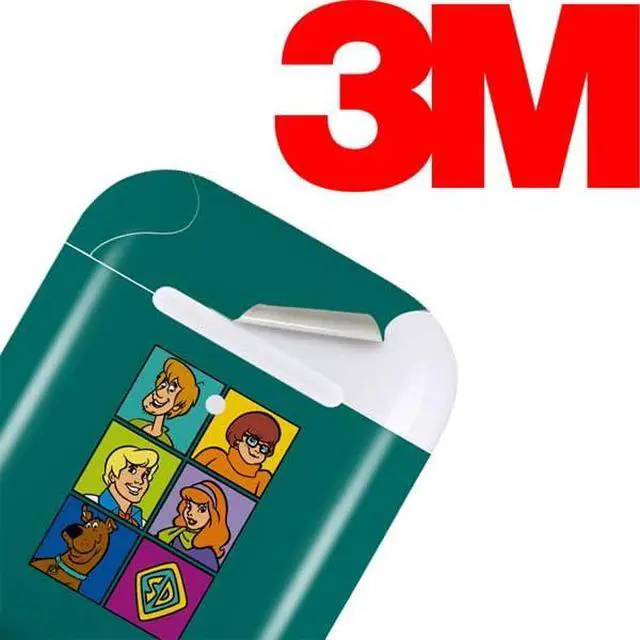 Alt view image 3 of 4 - Decal Audio Skin Compatible with Apple AirPods - Officially Licensed Scooby Doo Scooby-Doo Crew Design