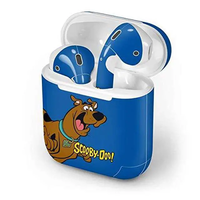 Alt view image 4 of 4 - Decal Audio Skin Compatible with Apple AirPods - Officially Licensed Scooby Doo Scooby-Doo Design