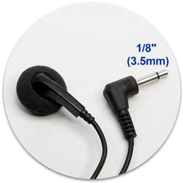 Alt view image 2 of 2 - Earbud Headphone(Mono) 3.5mm Plug, 36" Cord for Williams Sound Pocketalker/Ultra/R7/R35/R36/R37/R38/R180 Receiver *NOT Compatible with Pocketalker 2.0*