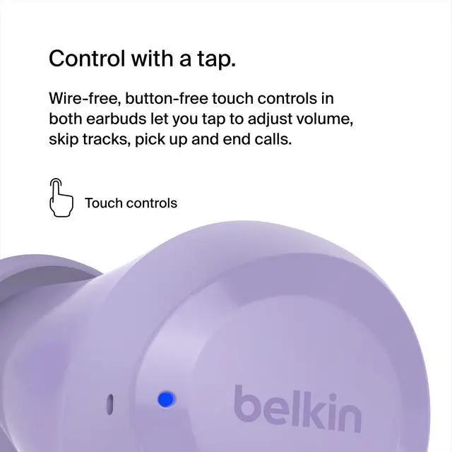 Alt view image 6 of 7 - SoundForm Bolt True Wireless Earbuds, Wireless Charging, 28H | In-ear Bluetooth earbuds, IPX4 sweat resistant, USB-C and Qi charging case, mono mode, gym, commute, travel