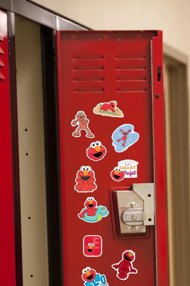 Alt view image 6 of 6 - Sesame Street Elmo 50ct Vinyl Sticker, Tablet, Elmo Character Variety Set