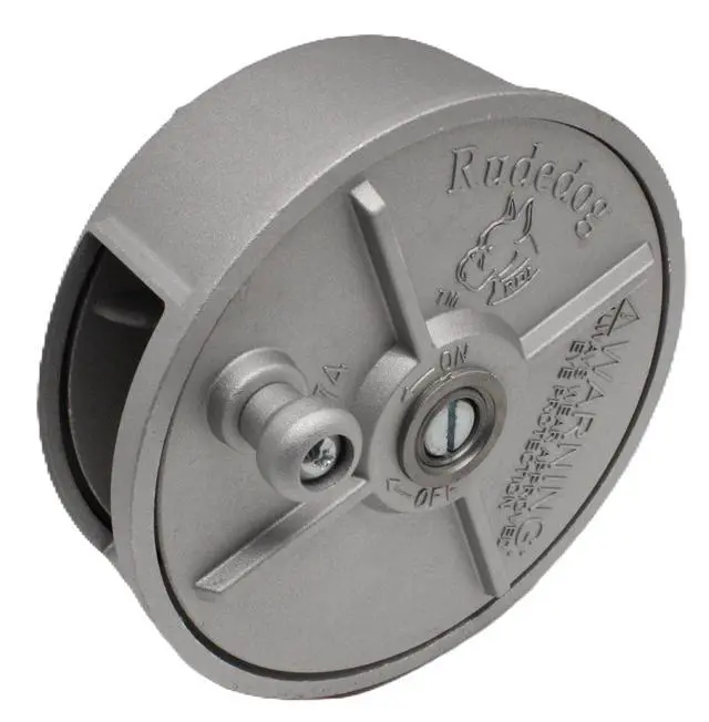 Alt view image 2 of 6 - Rudedog #274 Rodbuster Aluminum Tie Wire Reel, Lightweight, Ambidextrous, 12-18 Gauge Tie Wire Coil, Smooth Action Ironworker Tool