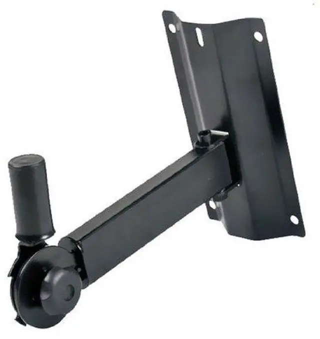 Main image of 90°-30° Angle, Tilt, Rotation Adjustment & Solid-Steel Pin Serves as Safety-Stop Mount Speaker Bracket Stands-Dual Universal Adjustable w/ 12.5'' Distance from Wall (PSTNDW15)
