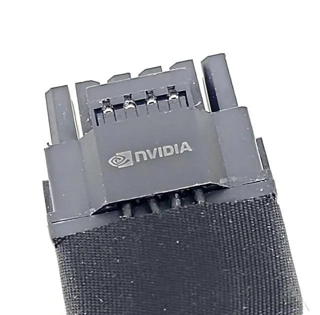 Alt view image 6 of 7 - 12VHPWR Power Adapter Cable for Nvidia RTX 4090 4080 H100 1x Male 12pin 4X Female 8Pin