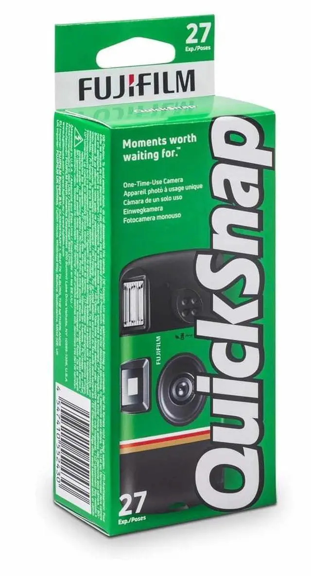 Alt view image 4 of 7 - QuickSnap Flash 400 35mm Single-Use Disposable Camera with Flash, 27 Exposures, 5 Boxes