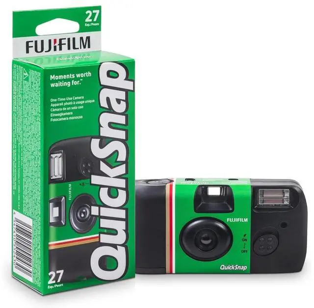 Alt view image 7 of 7 - QuickSnap Flash 400 35mm Single-Use Disposable Camera with Flash, 27 Exposures, 5 Boxes