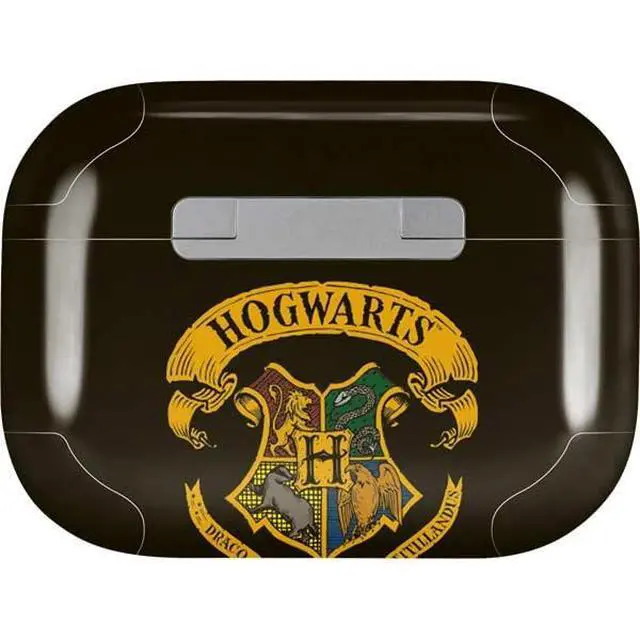 Alt view image 2 of 4 - Decal Audio Skin Compatible with Apple AirPods Pro - Officially Licensed Wizarding World Harry Potter Hogwarts Houses Crest Design